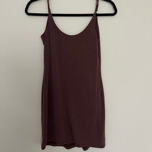 Velvet mini dress